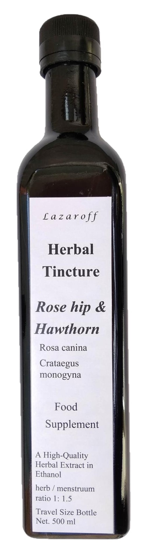 Rosehip & Hawthorn Tincture  500 ml / 17 Fl Oz